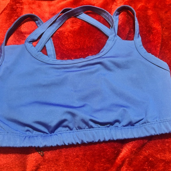 KIAVA Vibrant Blue Crossback Bodysuit - Picture 6 of 6